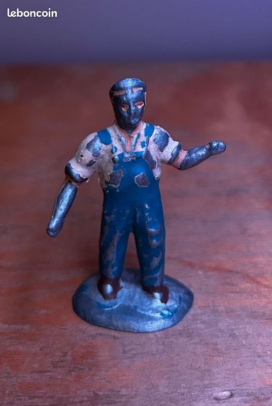 Spenkuch(B.Z.) : Figurines en plomb du Nouvel An, vers 1900