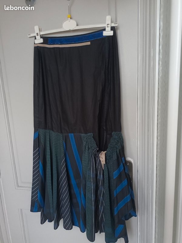 Jupe longue noir gitane (image 1)
