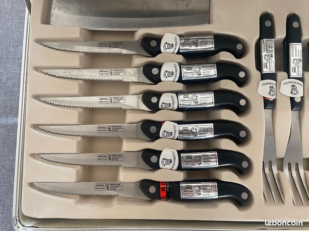 Fourchettes à Fondue - MINIFINKER - 6pcs - Acier Inoxydable - Manche En Bois - Idéal Pour