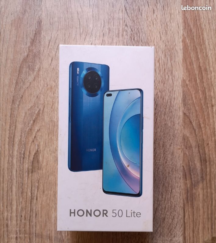 HONOR 50 LITE NOIR + coque en échange (image 1)