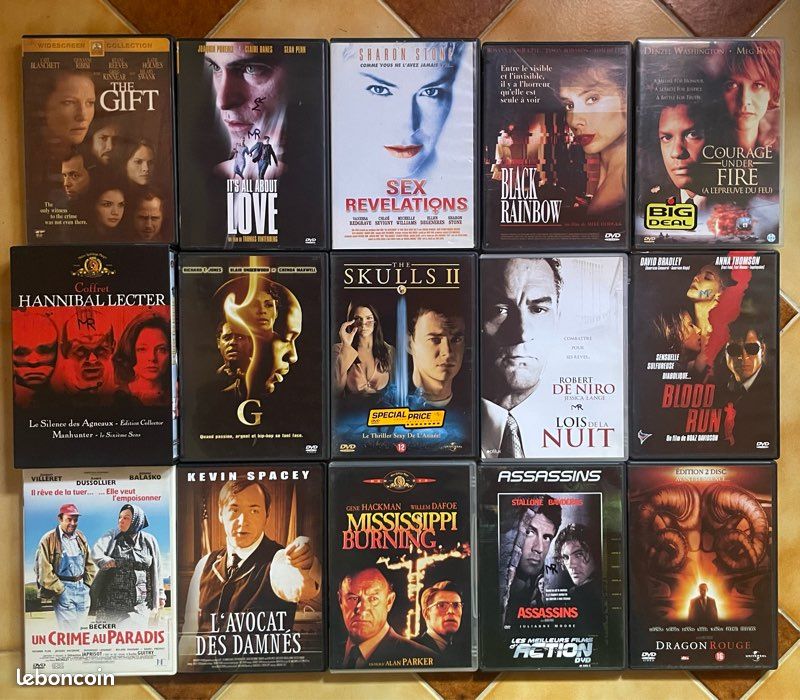 DVD films policier/thriller (image 1)
