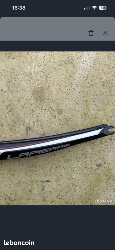 Fourche Carbone Lapierre - Pivot Conique - Excellent état (image 2)