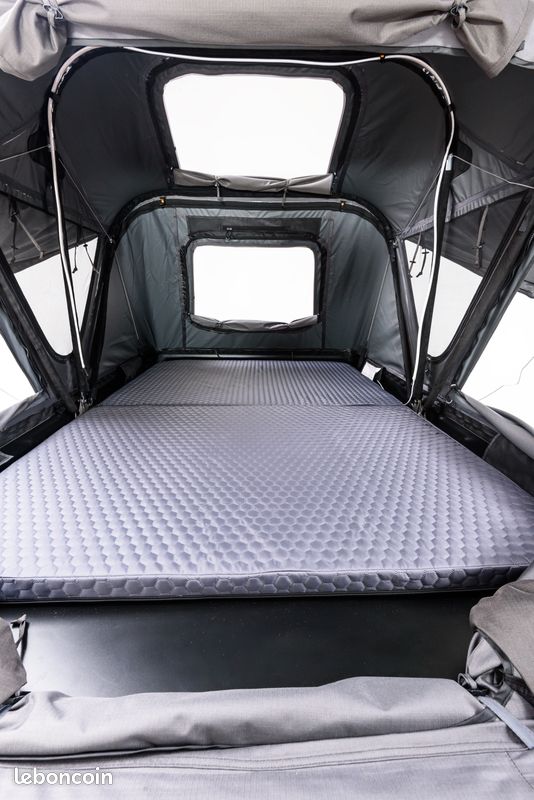 Tente de toit Roof Space 2 NEUVE – Coque aluminium – Ouverture ultra rapide (image 5)
