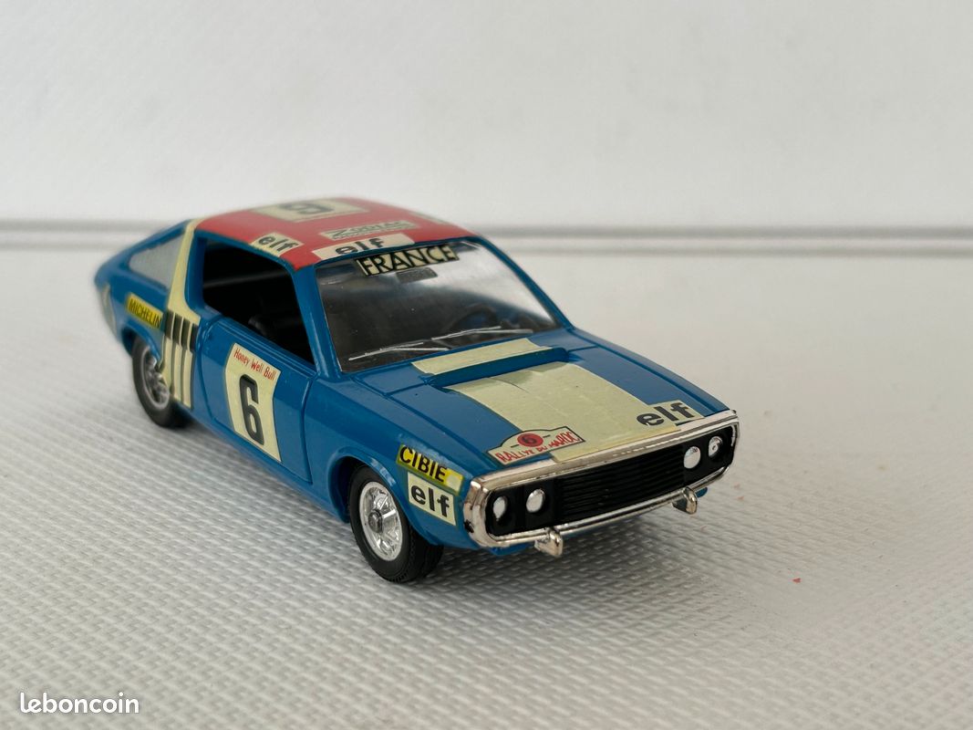 Solido Renault 17 TS N°6 | Rallye Du Maroc 1972 | Échelle 1/43 | Rare Miniature Collection