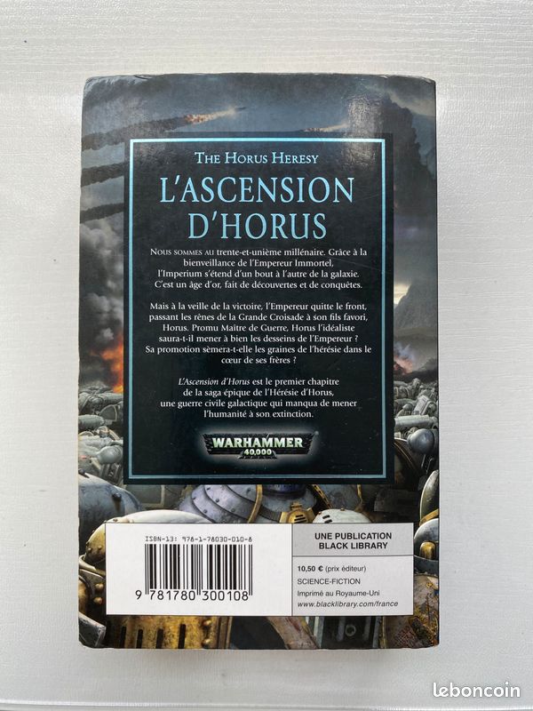 Horus Heresy - L'Ascension d'Horus - Livre Warhammer 40k (image 3)