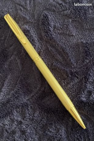 Stylo Porte-mines Waterman CF Laque Corail - Vintage, Fonctionne, Rare Modèle