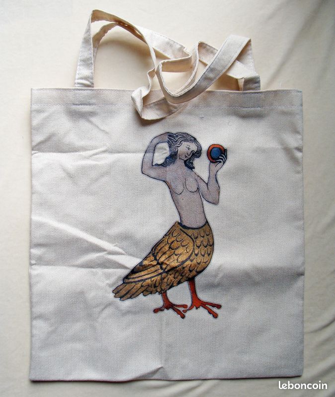 Sac toile de jute Harpie Créature mythologique : Neuf (image 1)