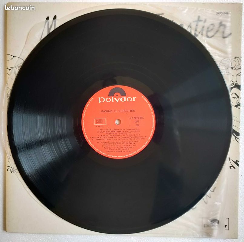 Maxime Le Forestier 33T Vinyle (image 4)