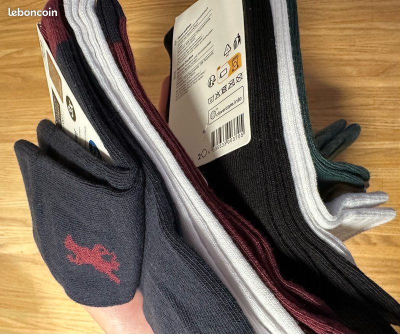 Lot De 6 Paires De Chaussettes Neuves Tailles 43-45 - Homme/Femme - Modèles Fantaisie Colorés