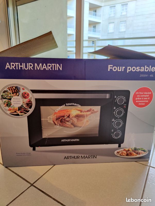 Mini four Arthur Martin 48 L neuf noir (image 1)
