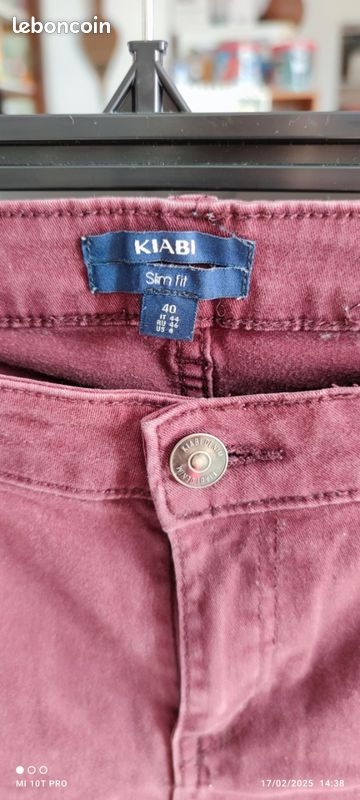 Jean prune Kiabi (image 3)