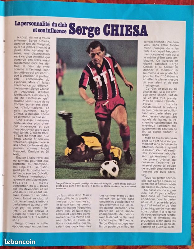Magazine Téléfoot N°7 Spécial 1978 - Strasbourg Nancy Bastia ASSE + Poster Kempes