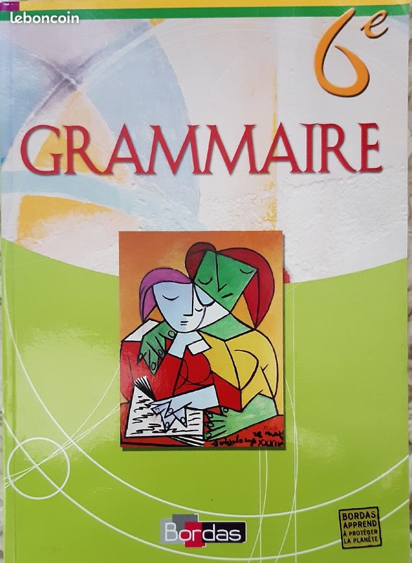 Livre grammaire Bordas 6ème (image 1)