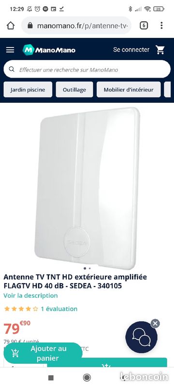 Antenne extérieure Sedea (image 1)