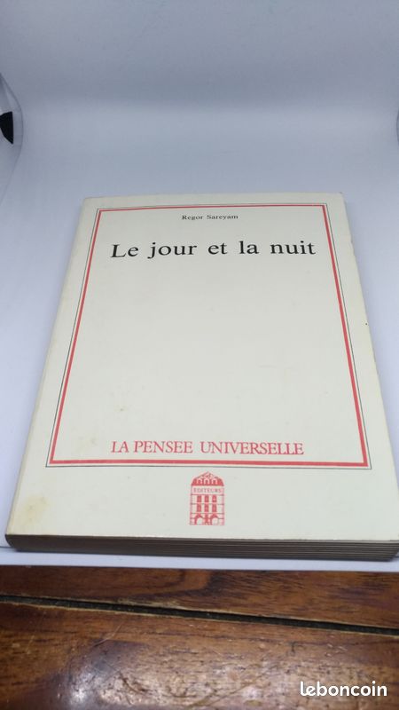 Livre Le jour et la nuit de Regor Sareyam (image 2)