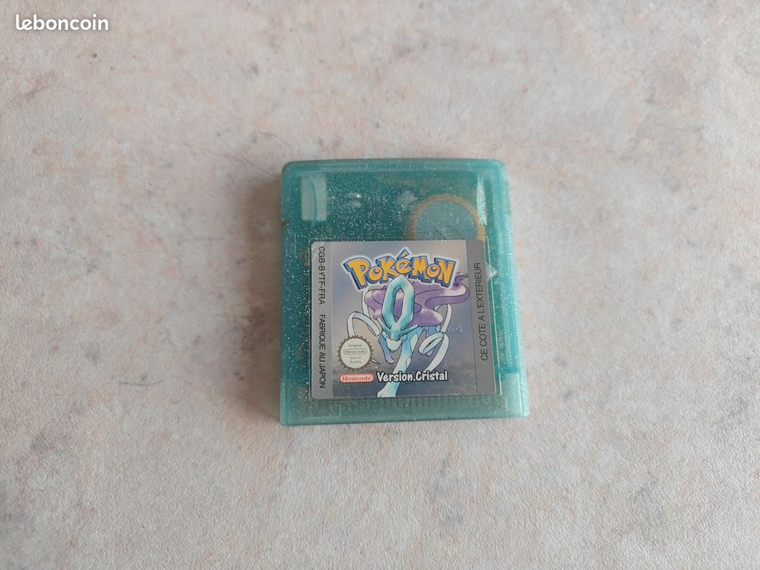 [VENDU] GameBoy Color - Pokémon version Cristal (image 2)
