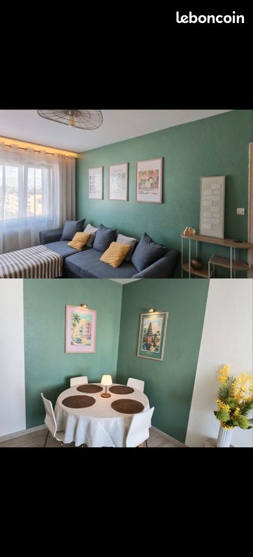 Appartement 2 pièces 45 m² · à Saint-Louis · 45 m² · 1 200 €/mois