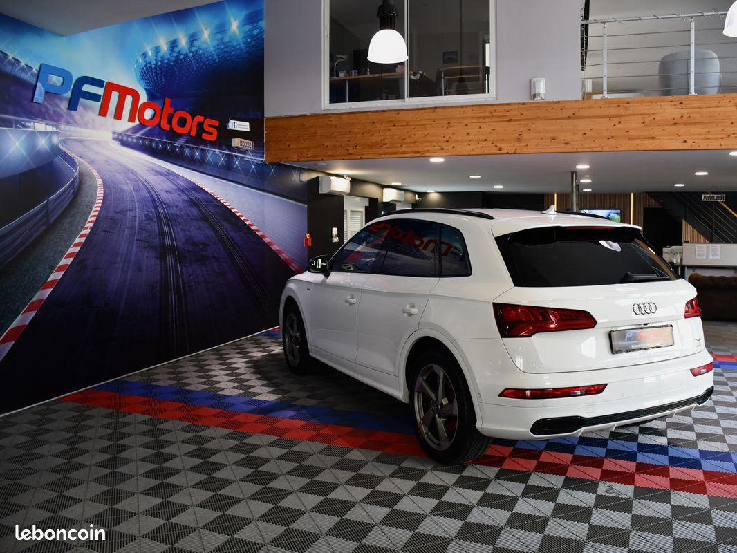 Audoi Q5 S-Line 40 TDI 190 Quattro GPS Virtual Bang Olufsen Caméra AV + AR + 360 Attelage ACC Hayon JA 20 Rotor (image 5)