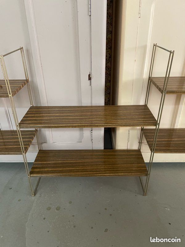 Triple étagère murale modulable style string (image 5)