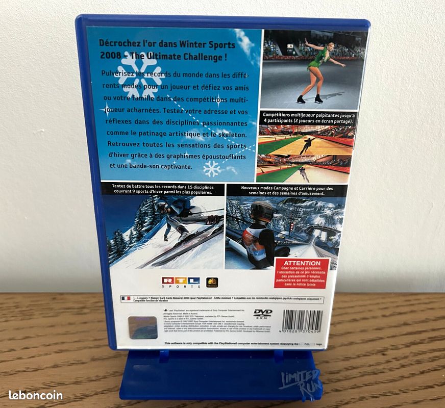 Winter Sports 2008: The Ultimate Challenge - PS2 - Jeu Occasion Pas Cher