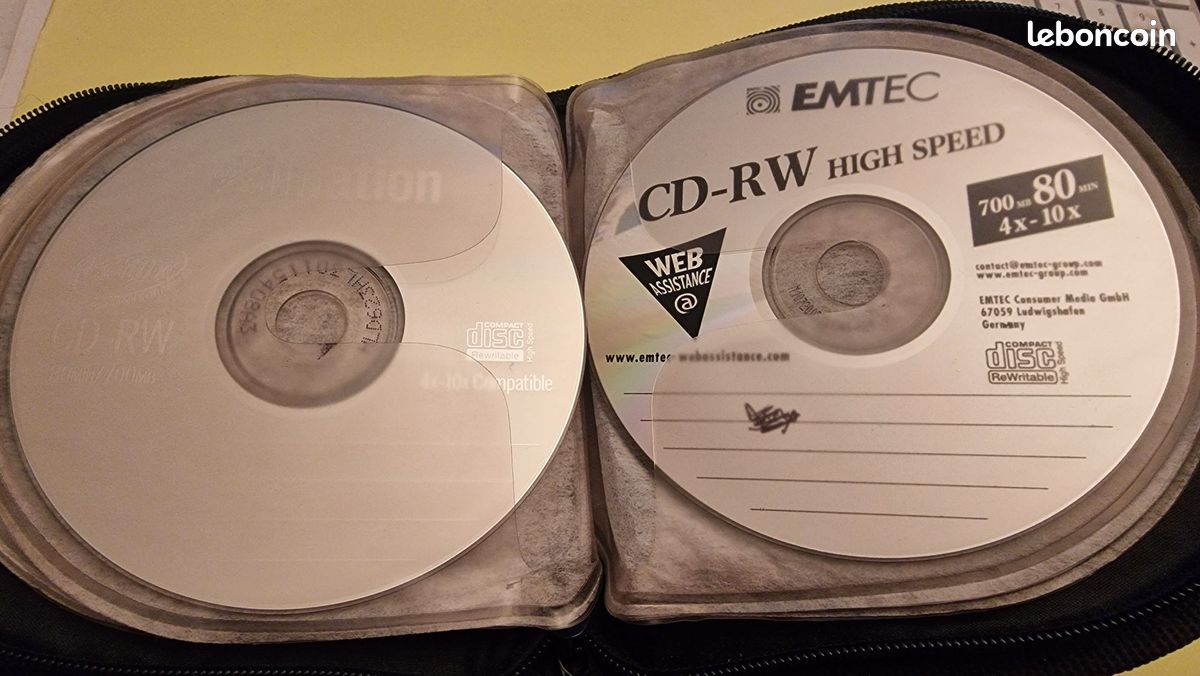 Lot de 6 CD-RW réinscriptibles (image 3)