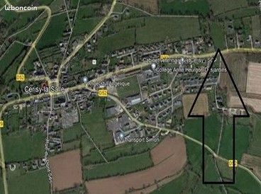Terrain à bâtir de 800 m² à CERISY-LA-SALLE (50) · 35 000 €