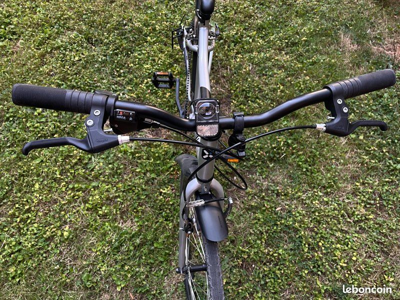 Vélo tout chemin riverside 120 gris (image 8)