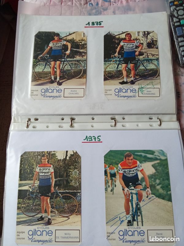 Maillot Cycliste Vintage Gitane-Campagnolo - Années 70 - Acrylique - Taille M