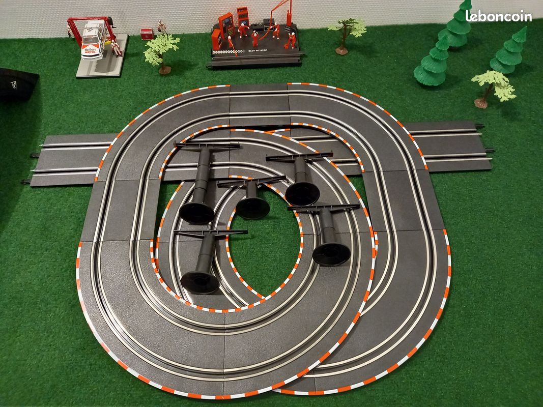 Extension de rails "L'ESCARGOT" pour circuit de voitures électrique CARRERA GO/CARRERA DIGITAL au 1/43 (image 3)