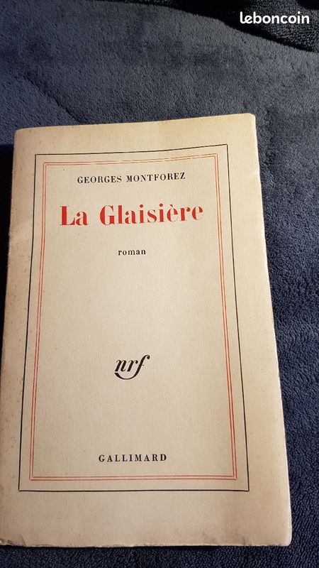 Rares titres dont un Envoi SP Nrf Gallimard Montforez Georges (image 3)