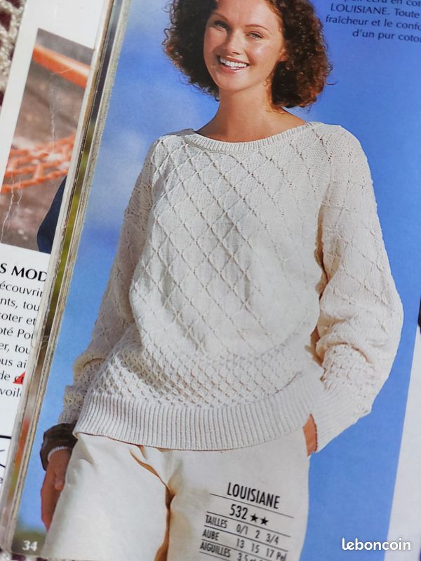 Catalogue Vintage TRICOTS CHICS DE PARIS N°305 – 1996, Modèles De Laine, Occasion
