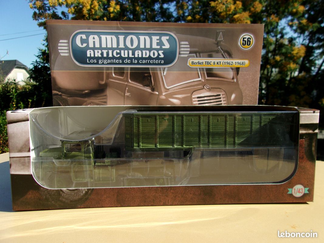CAMION BERLIET GBC DEPANNEUSE MILITAIRE IXO PRESSE 1:43 de referenc