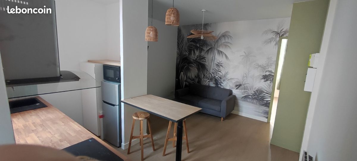 Appartement 2 pièce(s) 38 m²à louer Saint-quentin