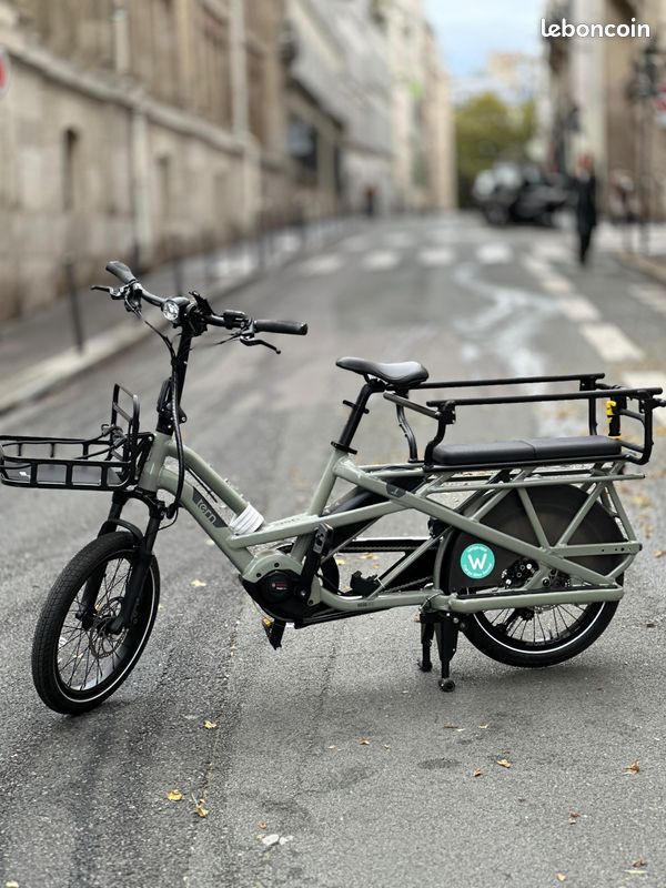 Abonnement vélo cargo électrique Biporteur Urban Arrow Family et