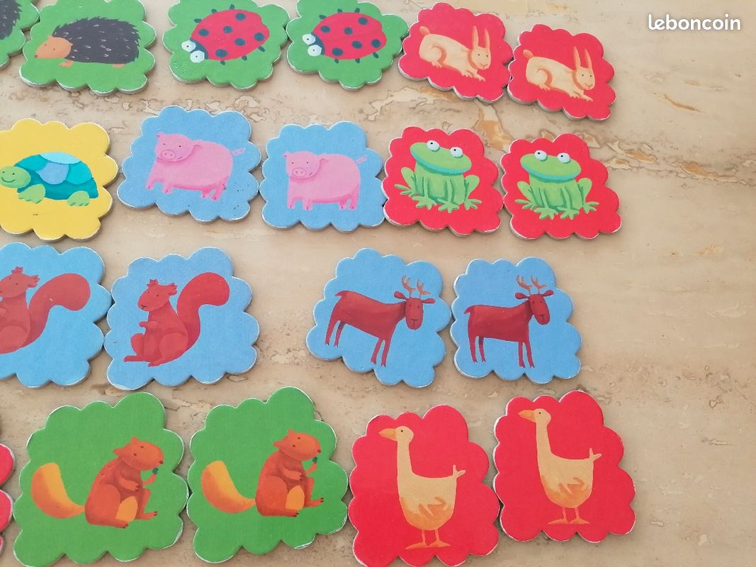 Jeux mémo animaux Djeco (image 4)