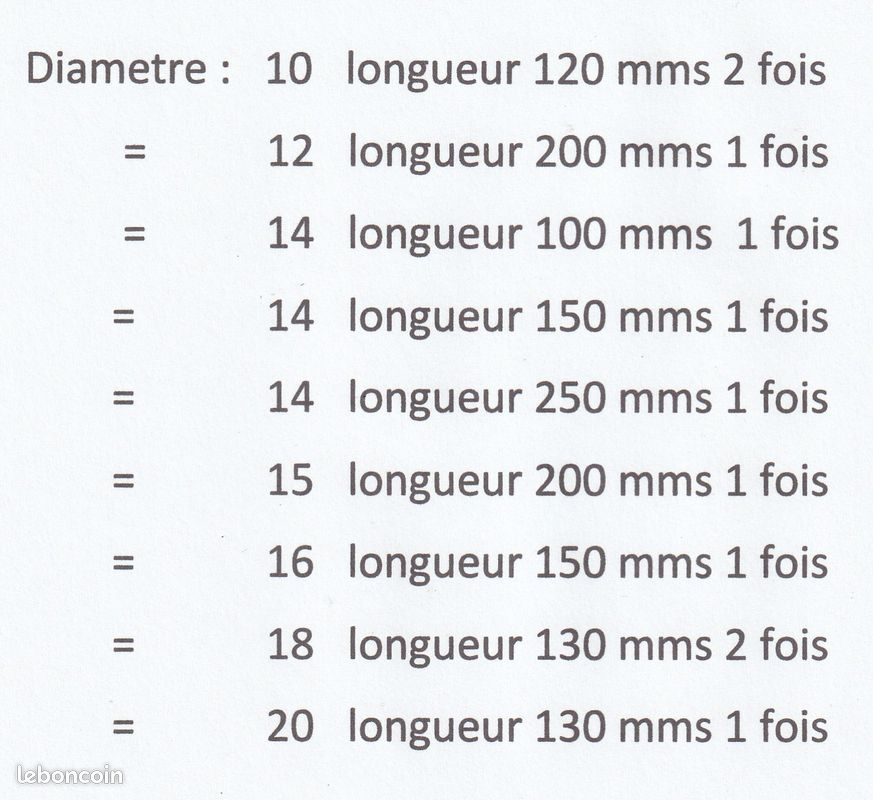 Am-Tech Lot de 150 forets - Bricolage