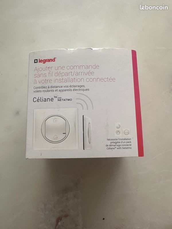 Legrand - Commande Départ/Arrivée pour installation connectée Céliane with Netatmo (image 1)