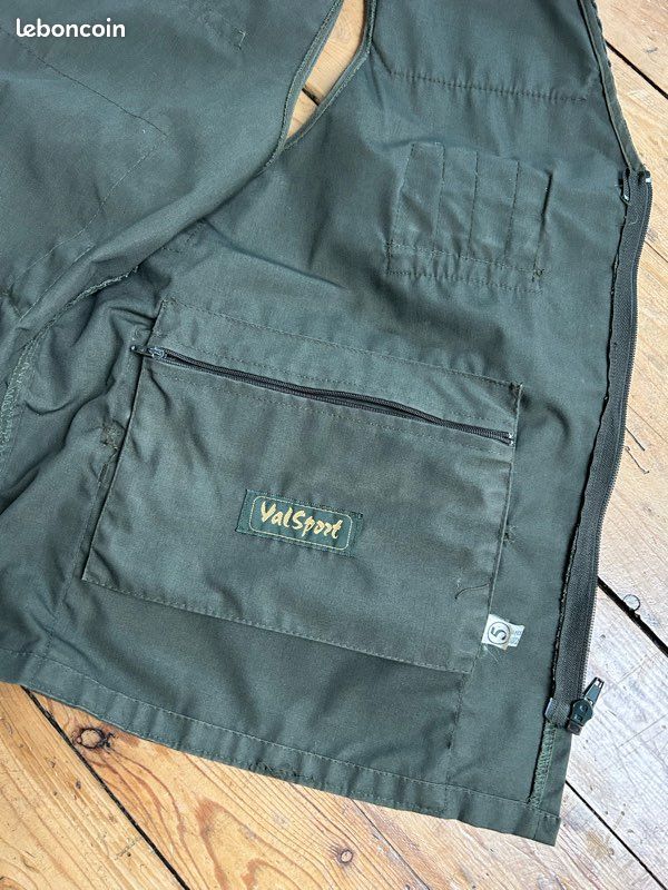 Gilet De Pêche Vintage Orvis – Homme Taille M – Kaki – État Excellent