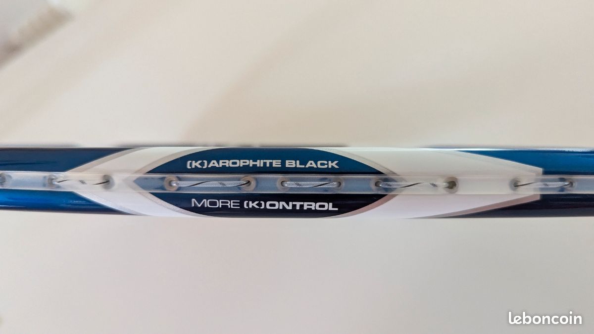 Raquette de squash Wilson K Factor K145 neuve avec poignée plastique