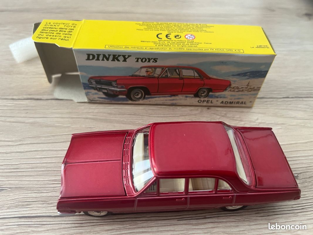 DINKY TOYS France Opel Rekord 63 Ref 542 64/69 Bon État EUR 90,00 - FR