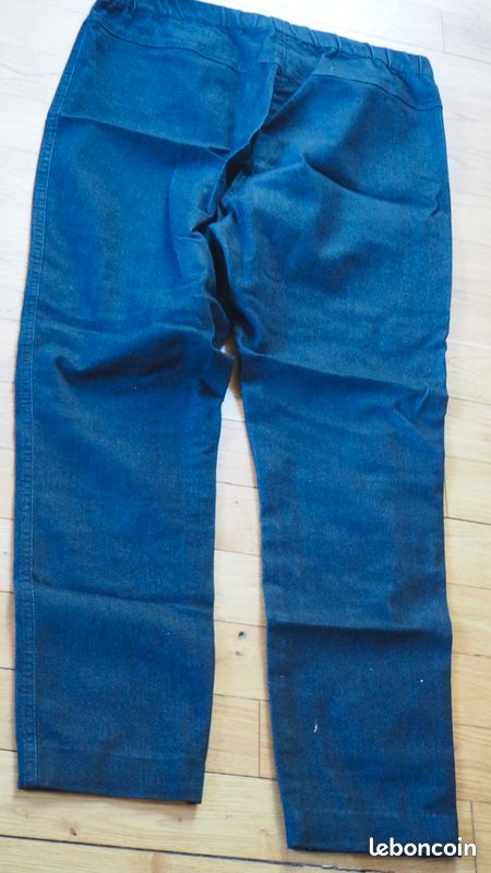 Pantalon MS Mode Hyper Flex Jean Bleu marine L Vêtements