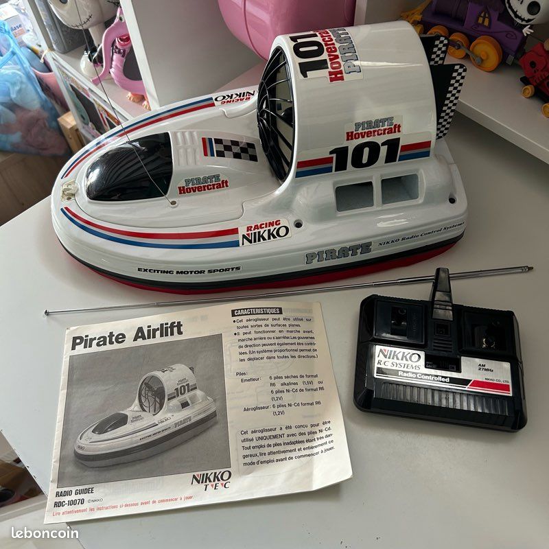 Un aéroglisseur radiocommandé imprimé en 3D