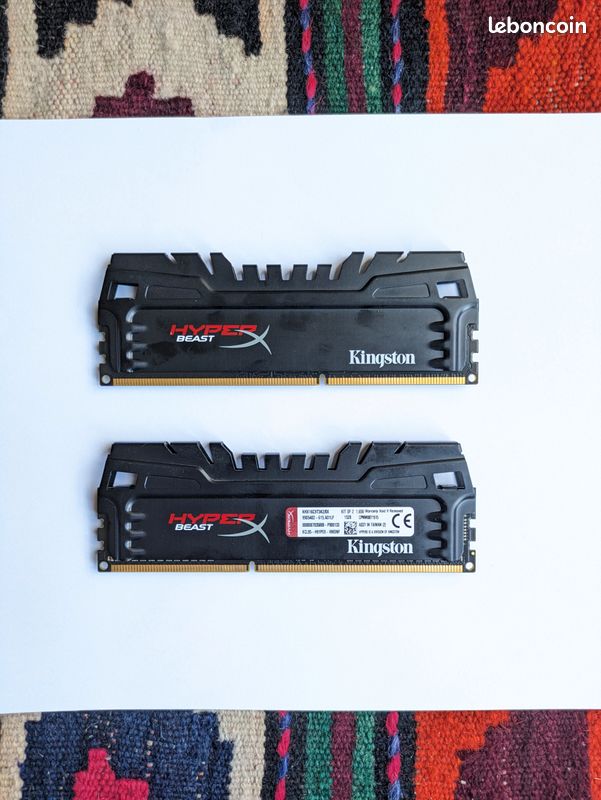 KIT RAM DDR3 Go (2x4 Go) Kingston HyperX Beast -1600MHz