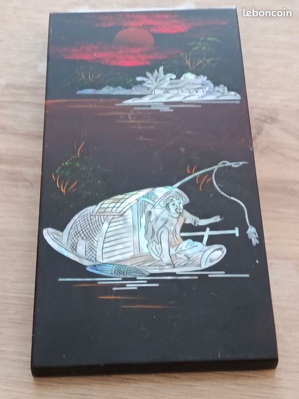 Petit tableau avec nacre Vietnamien (image 1)