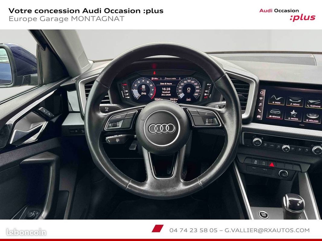AUDI A1 Sportback 30 TFSI 110 ch S tronic 7 Advanced 2 (image 9)