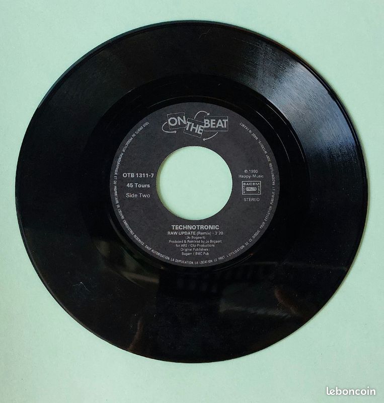 45T vinyle, Technotronik (Megamix) (image 4)