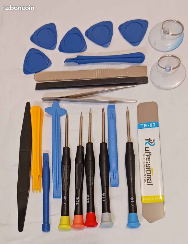 Kit de Réparation Électronique de Haute Qualité, Outils de Levier pour Ouverture d'Écran LCD, pour Téléphone Portable, Tablettes et Ordinateurs Portables, Kit de Bricolage pour Réparation Domestique