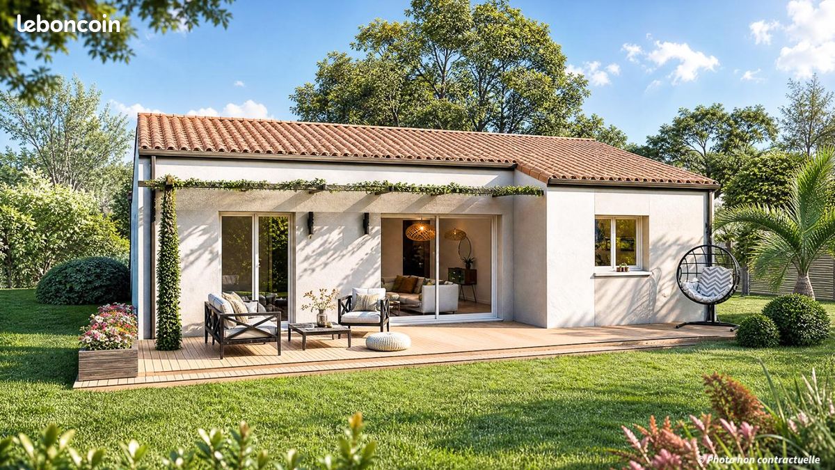 Maison 5 pièces 79 m² · à Naintré · 79 m² · 153 558 €