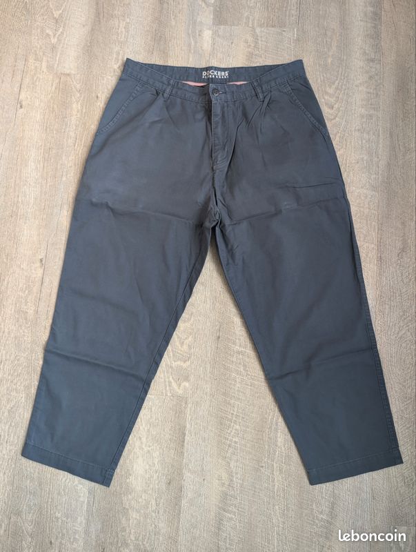 Devils Advocate Tall - Pantalon habillé ample à taille haute - Marron