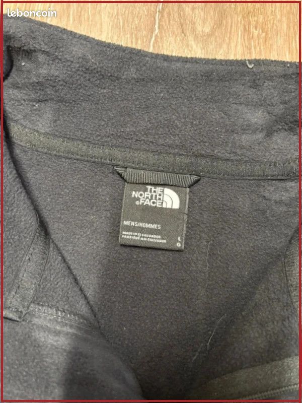 The North Face – Polaire 1/4 zip noire – Homme L (image 5)